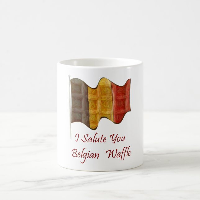 Belgian Waffle Magic Mug (Center)