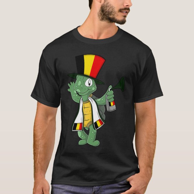 Belgier Fan Tortoise T-Shirt (Front)