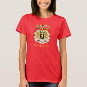 Belgique Armoiries De Rode Duivels T-Shirt
