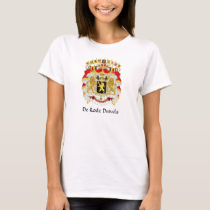 Belgique Armoiries De Rode Duivels T-Shirt