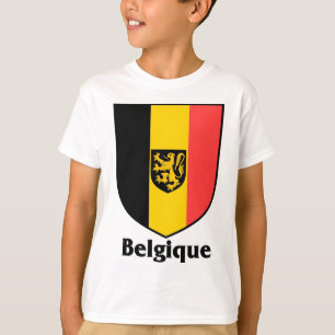 Belgique Crest / Belgium Flag T-Shirt