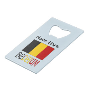 Belgique et Drapeau Belge Personnalisés