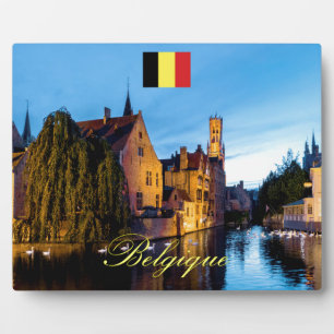 Belgique Medieval Bruges - Pro Photo Plaque