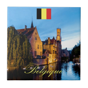 Belgique Medieval Bruges - Pro Photo Tile