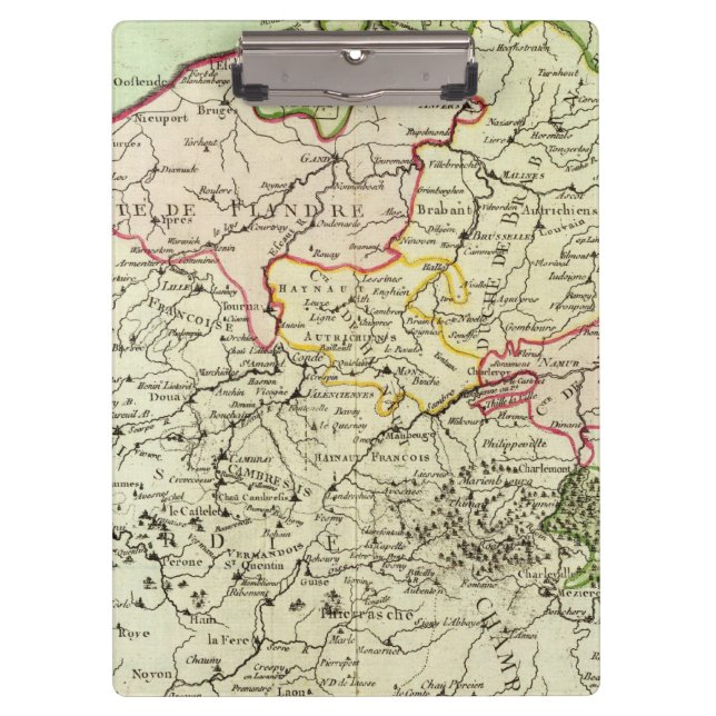 Belgium 3 clipboard (Front)