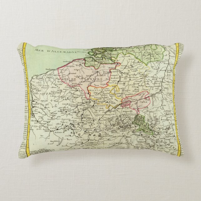 Belgium 3 decorative pillow (Front)
