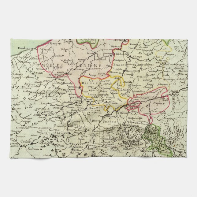 Belgium 3 kitchen towel (Horizontal)