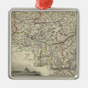 Belgium 3 metal ornament