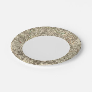 Belgium 4 paper plate