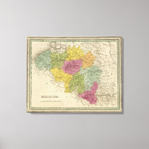 Belgium 5 canvas print