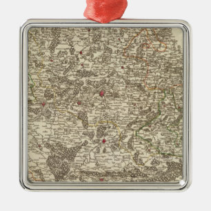 Belgium 5 metal ornament