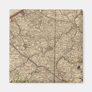 Belgium and France Magnet