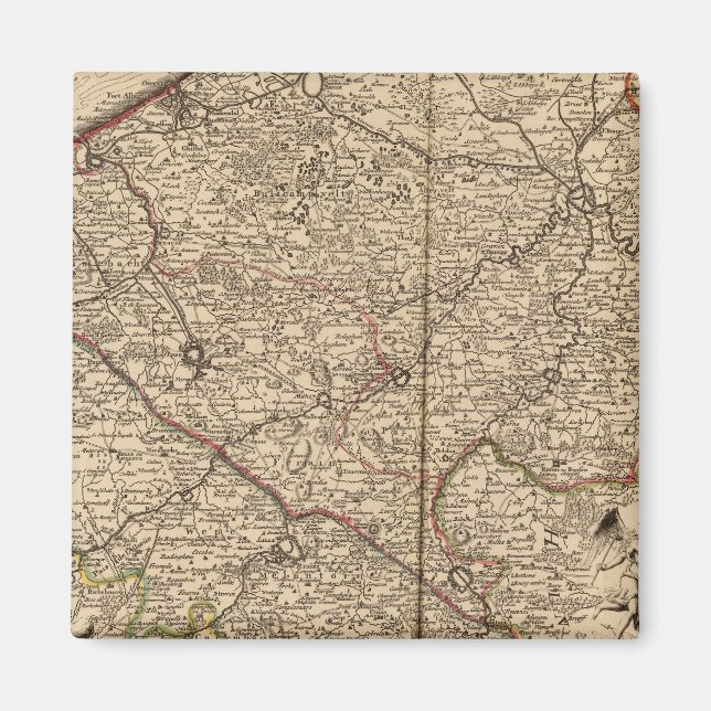 Belgium and France Magnet (Front)