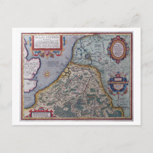 Belgium and Holland Postcard
