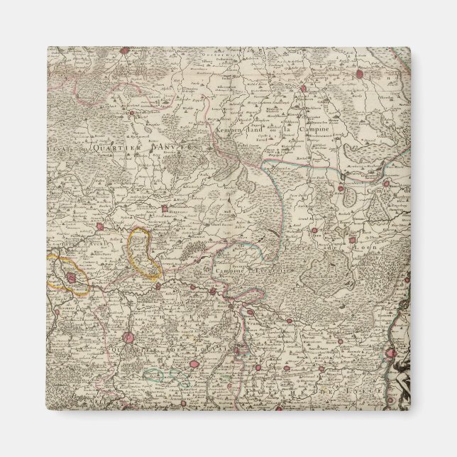 Belgium and Netherlands Magnet (Front)