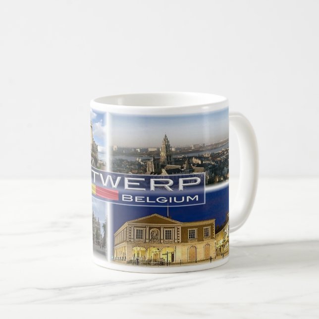 Belgium - Antwerp - Anvers - Coffee Mug (Front Right)
