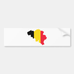Belgium BE Bumper Sticker