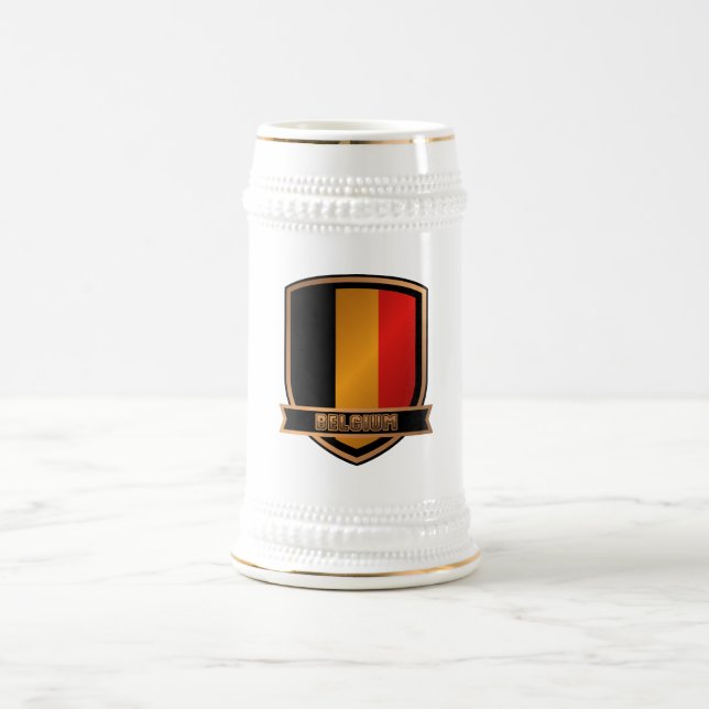 Belgium Beer Stein (Center)