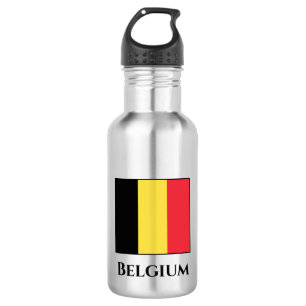 Belgium (Belgian) Flag 532 Ml Water Bottle