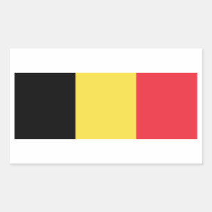 Belgium/Belgian Flag Sticker