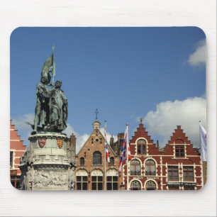 Belgium, Brugge (aka Brug or Bruge). UNESCO Mouse Pad