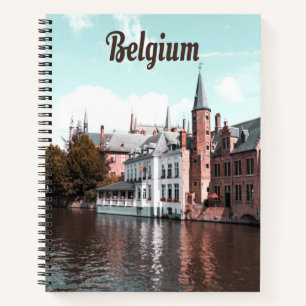 Belgium Brussels Canal Notebook