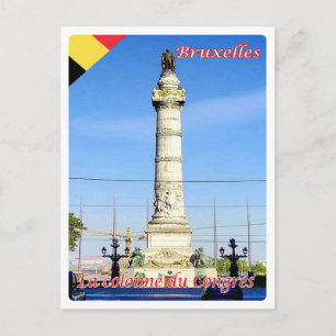 Belgium - Bruxelles - La colonne du Congrès- Postcard