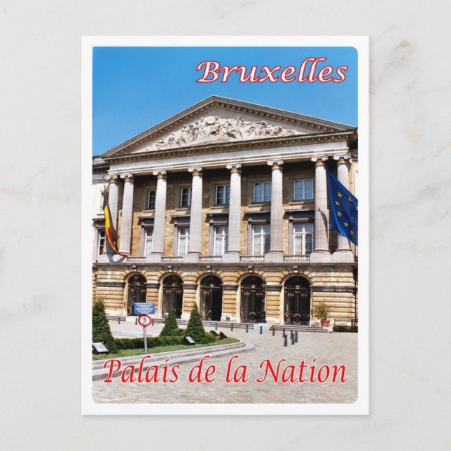 Belgium - Bruxelles - Palais de la Nation - Postcard (Front)