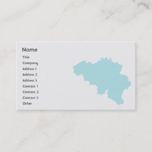 Belgium - Business Card