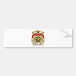 Belgium Coat of Arms Bumper Sticker