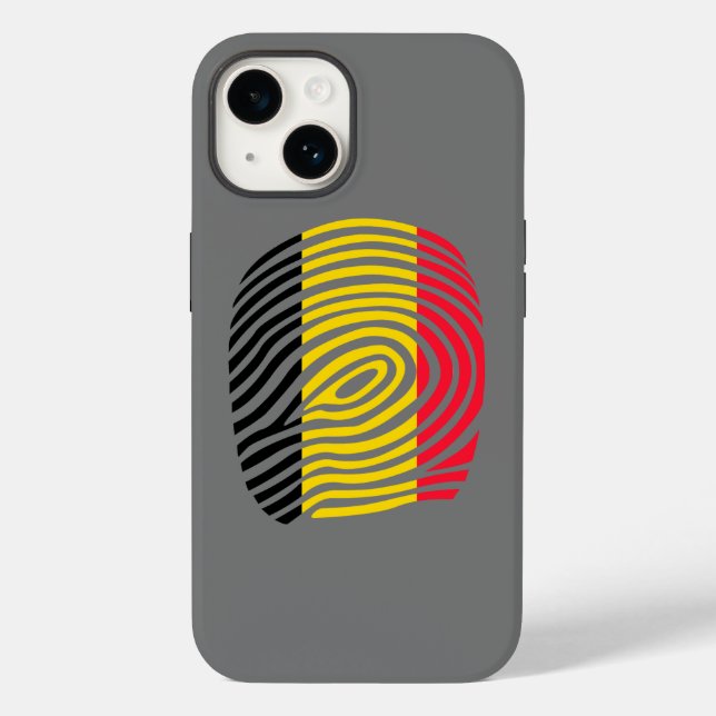 Belgium DNA Case-Mate iPhone Case (Back)