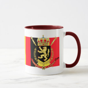 belgium emblem mug
