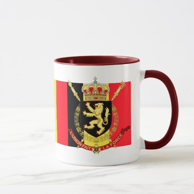 belgium emblem mug (Right)