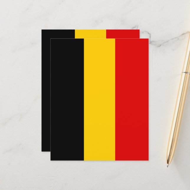 Belgium flag (Front/Back In Situ)