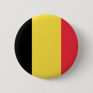 Belgium Flag 2 Inch Round Button