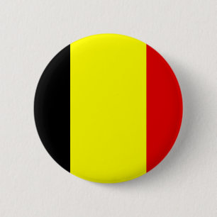 Belgium flag 2 inch round button
