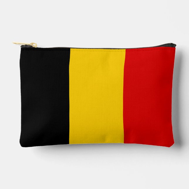 Belgium flag accessory pouch (Front)
