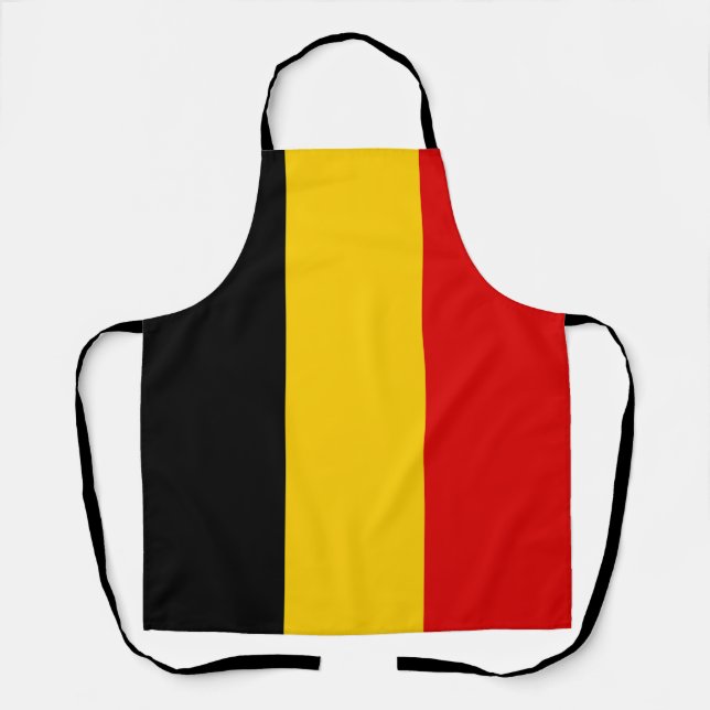 Belgium flag apron (Front)