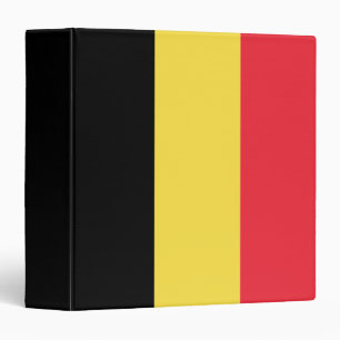 Belgium Flag Binder