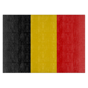 Belgium flag cutting board