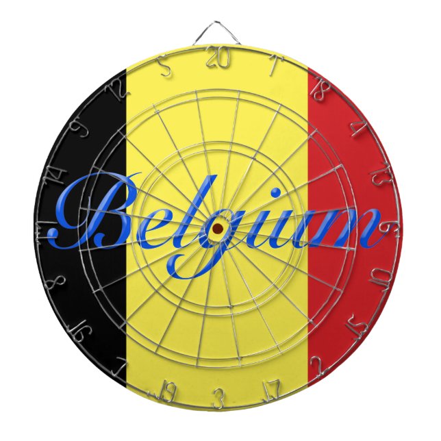 Belgium flag dartboard (Front)