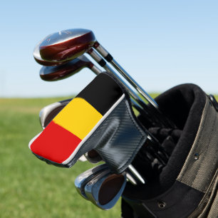 Belgium flag golf head cover