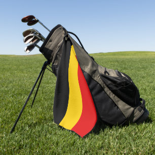 Belgium flag golf towel