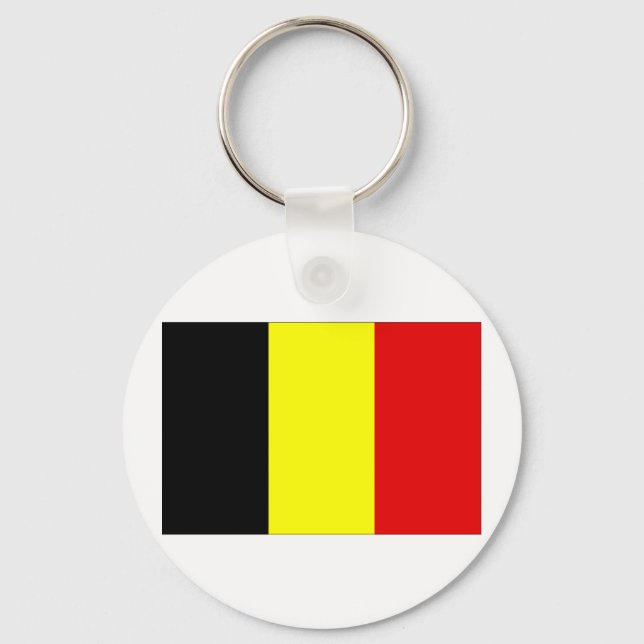 Belgium Flag Keychain (Front)