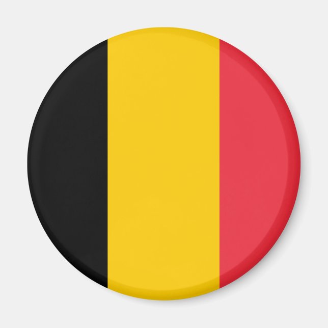 Belgium Flag Magnet (Front)