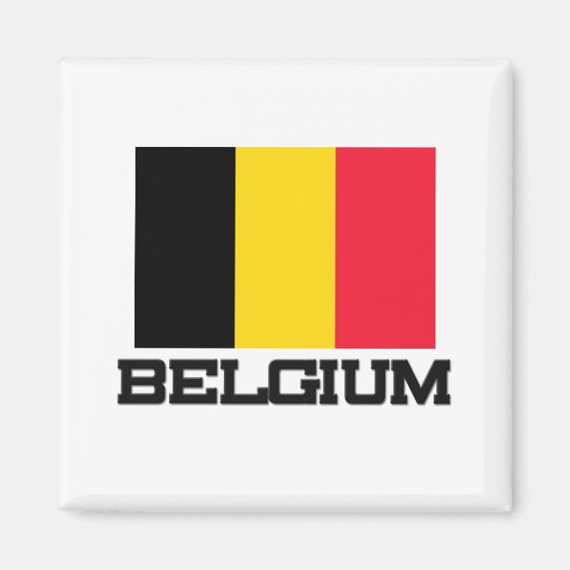 Belgium Flag Magnet (Front)