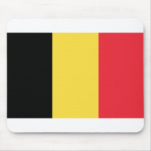 Belgium Flag Mouse Pad
