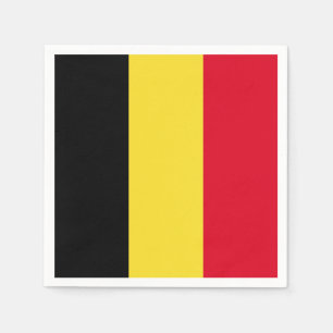 Belgium Flag Napkin