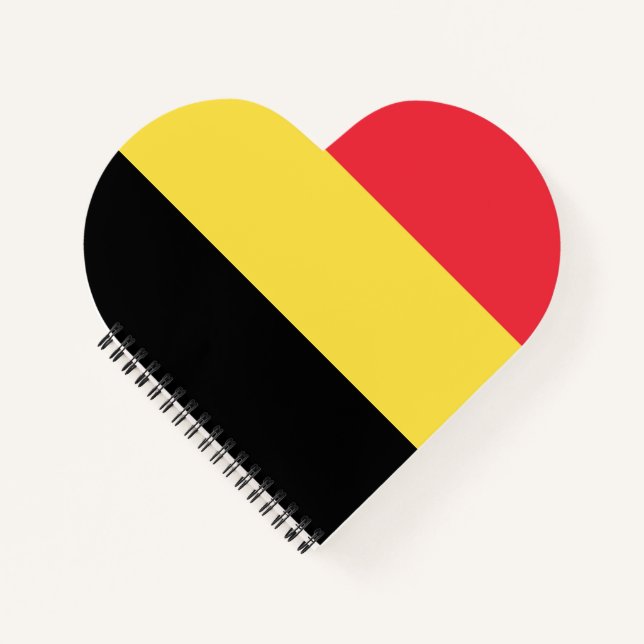 Belgium Flag Notebook (Front)