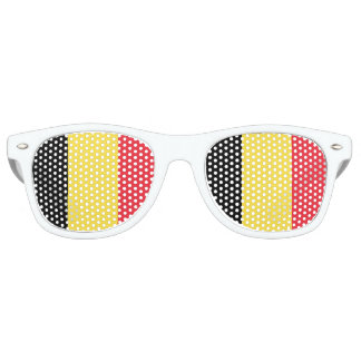Belgium Flag Party Shades Sunglasses